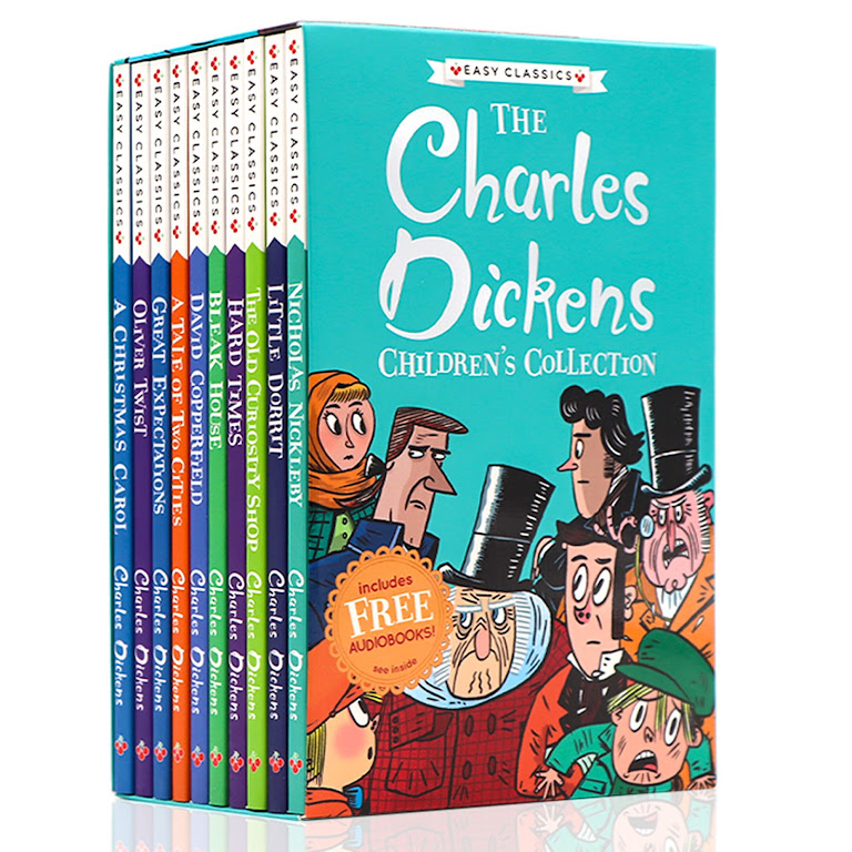The Charles Dickens Children's Collection 查爾斯狄更斯 10 books Easy Classics