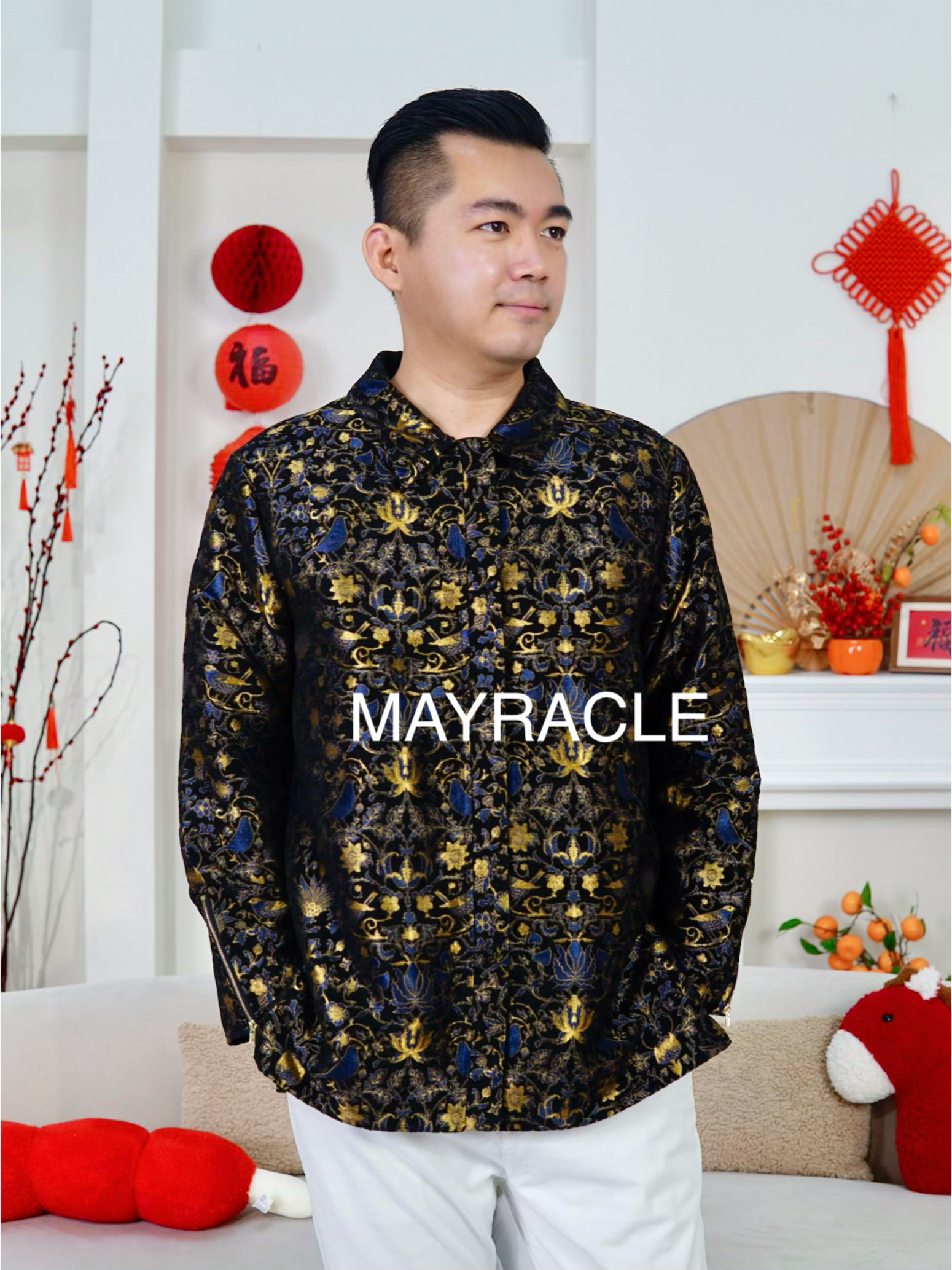 [PRE-ORDER] CNY 2027 Oversized Royal Men Shirt 