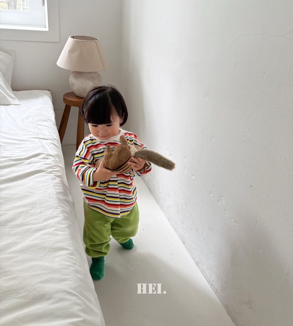 Hei | Multi-Stripe T-Shirt