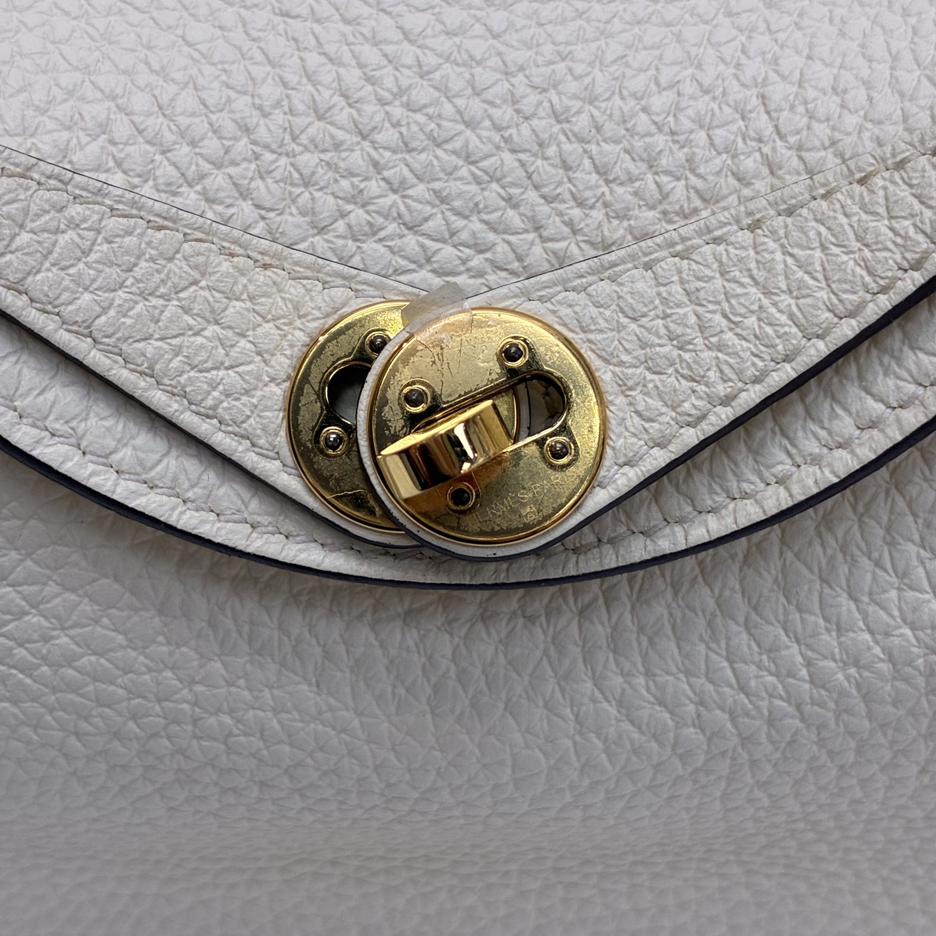 Hermes Mini Lindy 二代 TC皮奶油白🤍 熱門款愛馬仕 Mini Lindy