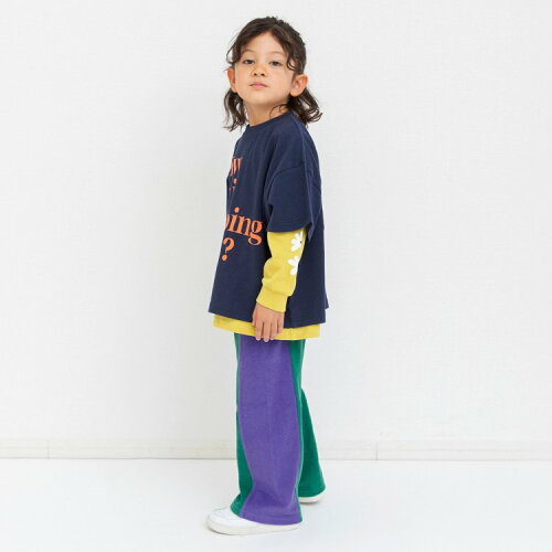 🆕【⭐訂購⭐】 🇯🇵日本直送🌀柔軟舒適 撞色 抓絨寛筒褲［4款選］🌀[ELAA-0263][260220]