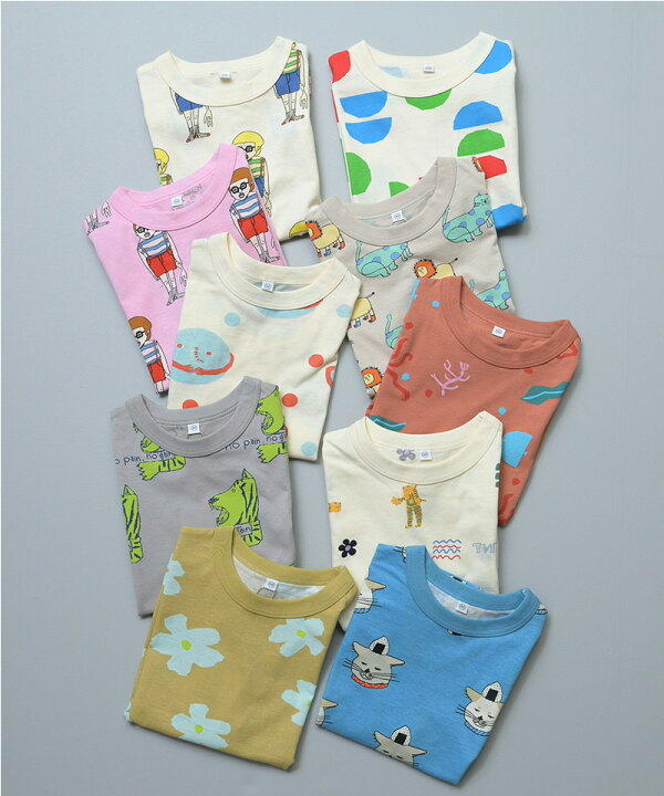 🇯🇵預訂 日本直送🇯🇵Markey’s十色吸晴趣味印花寬版短袖T恤