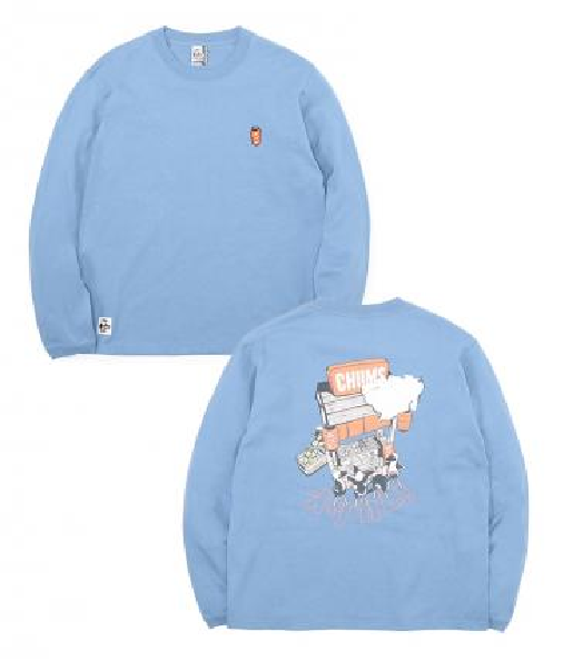 Chums Yatai de Otsukare. Long Sleeve Tee CH01-2452