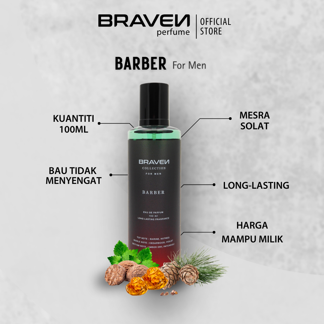 Braven Perfume - Barber 100ml