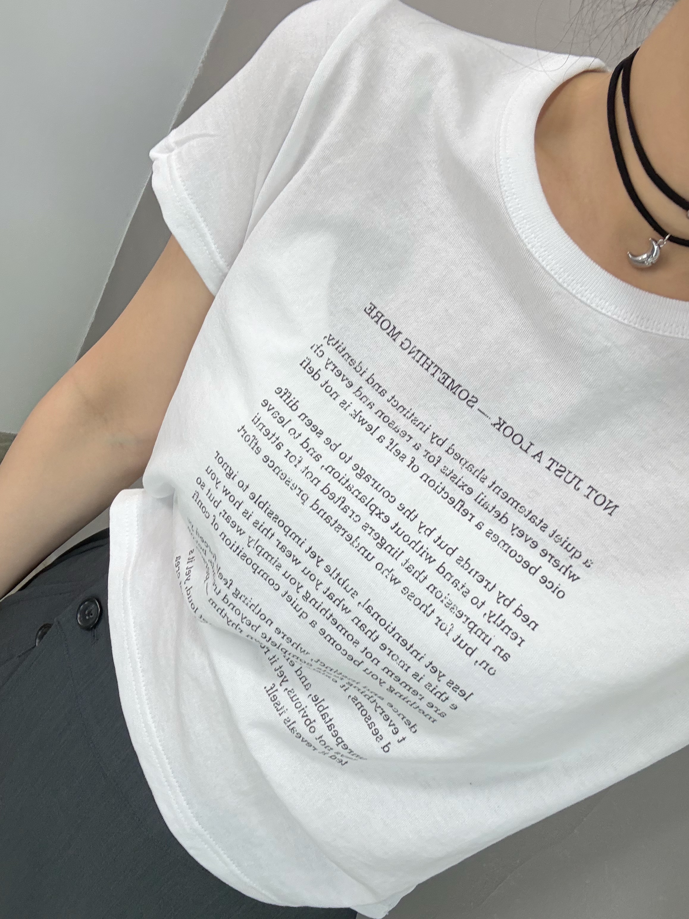 Z80 細英文字Tee