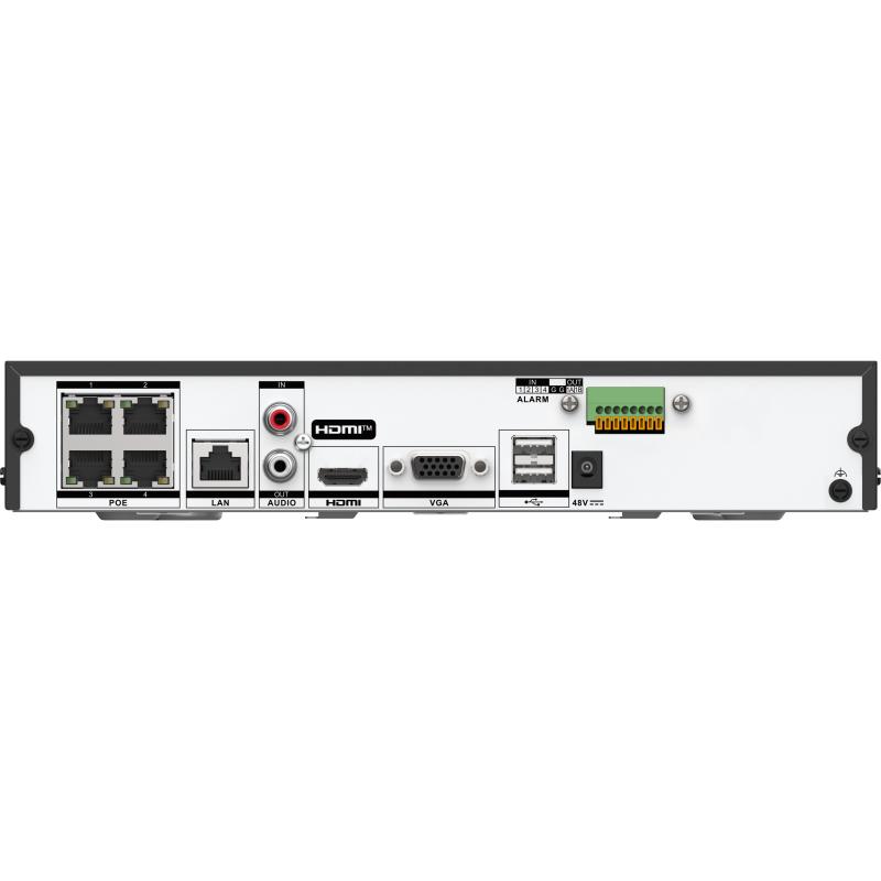Hikvision 海康威視 4-ch 1U 4K Q Series POE NVR (DS-7604NI-Q1/4P(E)) (香港行貨，一年保用)