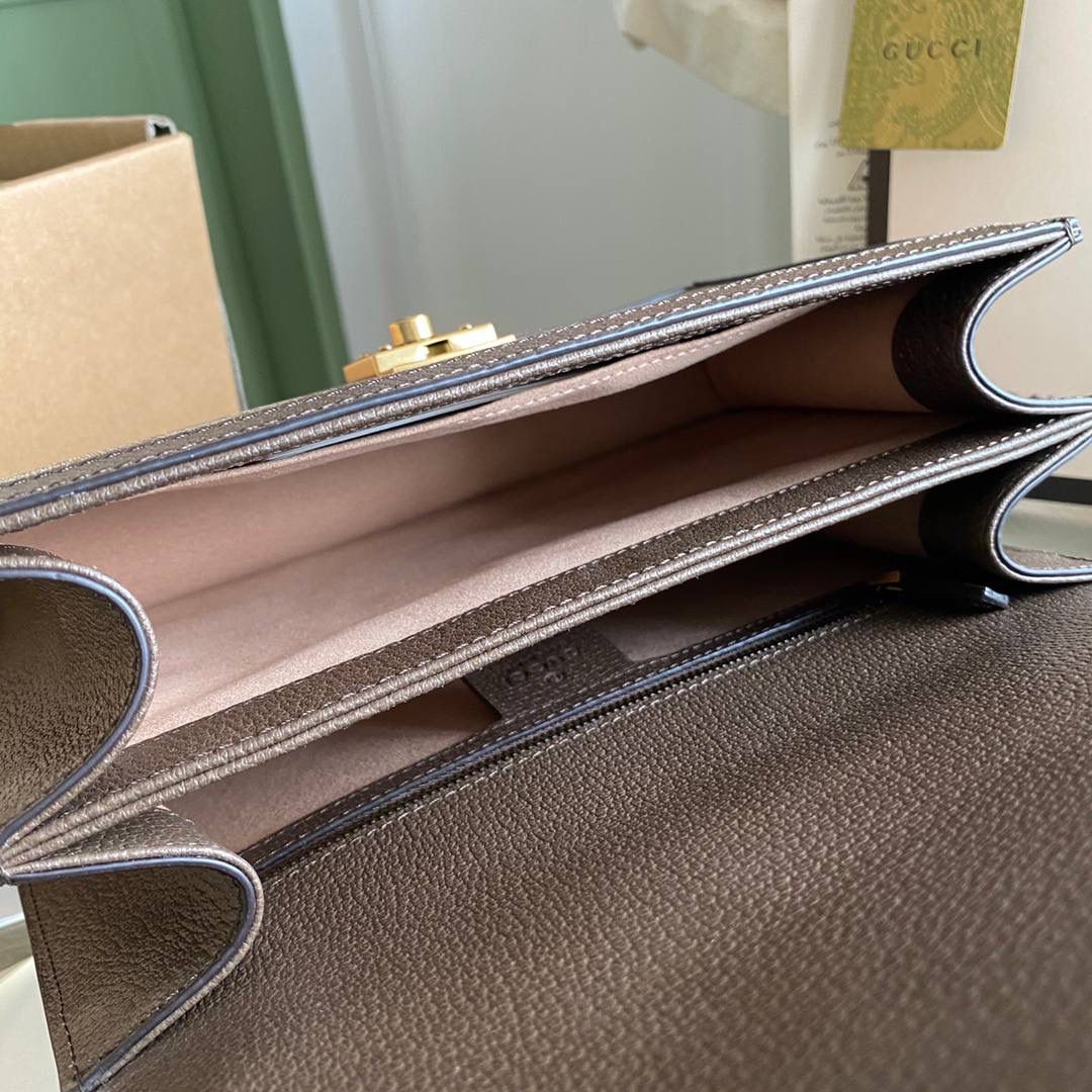 👜G651055:尺寸：25x17.5x7cm，这款小号Ophidia手提包采用经典配色，老花确实很好看很百搭～～🎉可肩背、可手提、可斜挎多种背法更实用