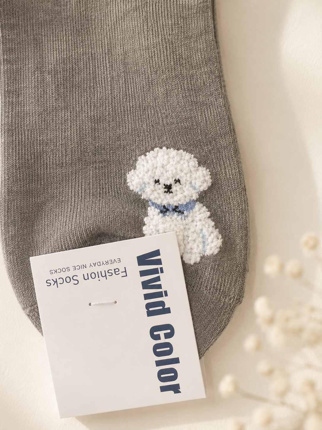 Korean Hello Buddy Mid Socks
