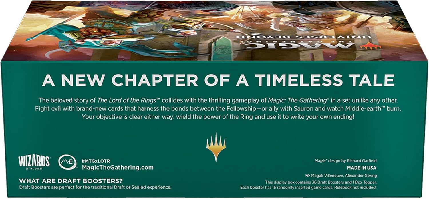 Magic: The Gathering The Lord of The Rings: Tales of Middle-Earth Draft Booster Box