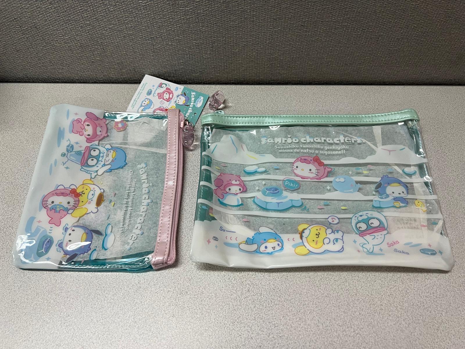 🎌日本直送🎌 Sanrio 多用途防水收納袋 1套2個