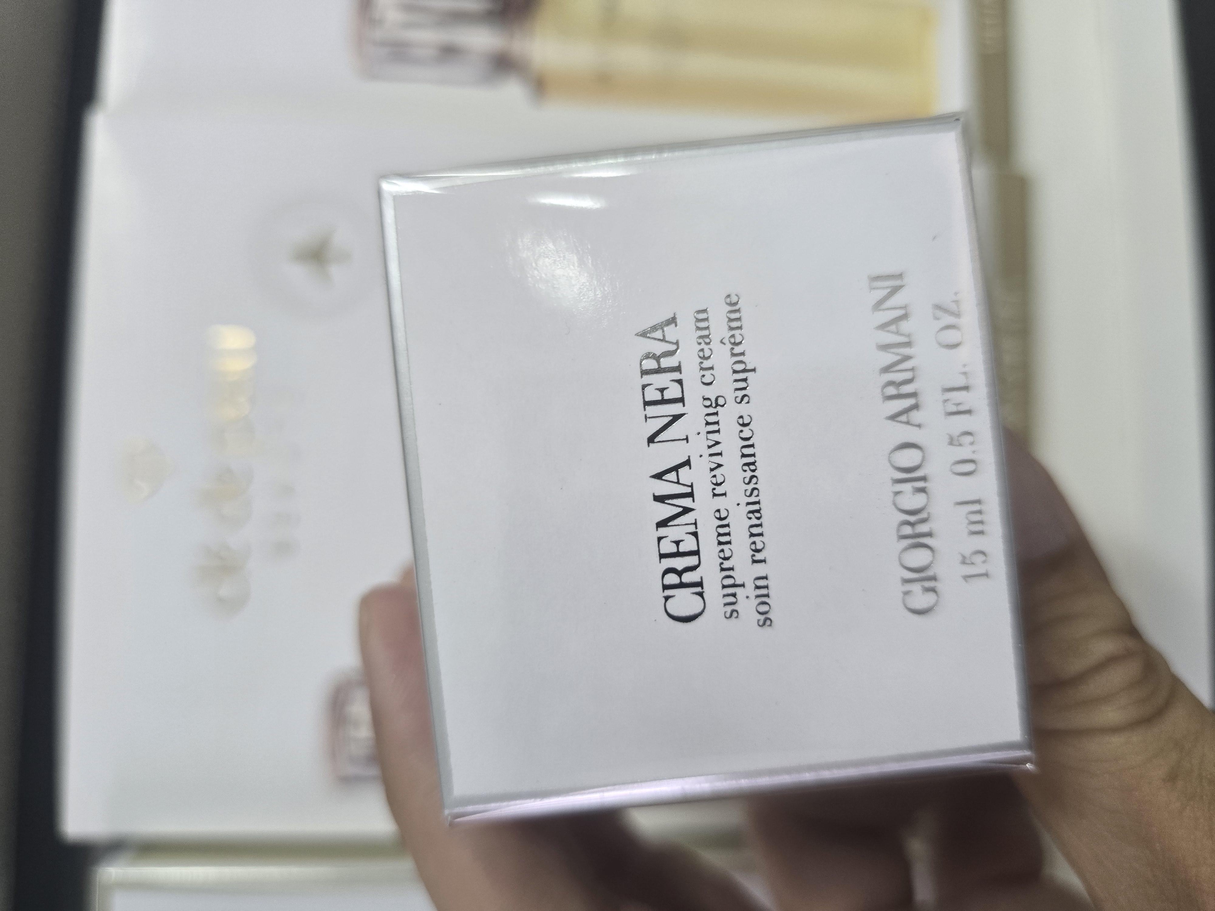 清貨價 armani 再生面霜15ml