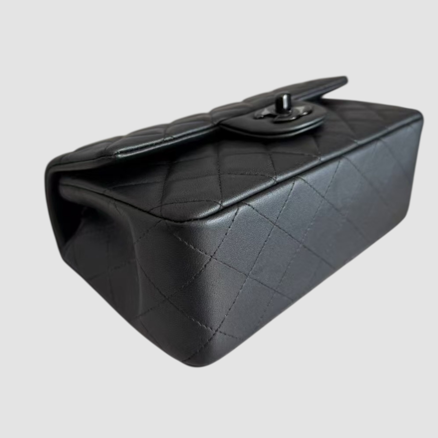 Chanel Lambskin 20cm So Black