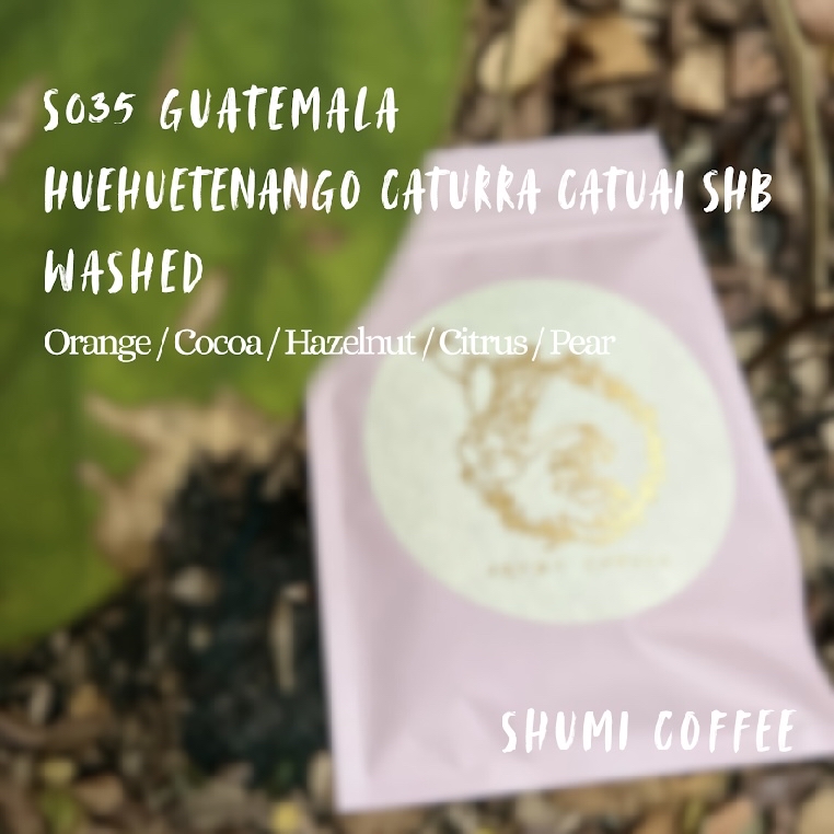 S035 Guatemala Huehuetenango Finca La Bolsa Dos Rios Washed