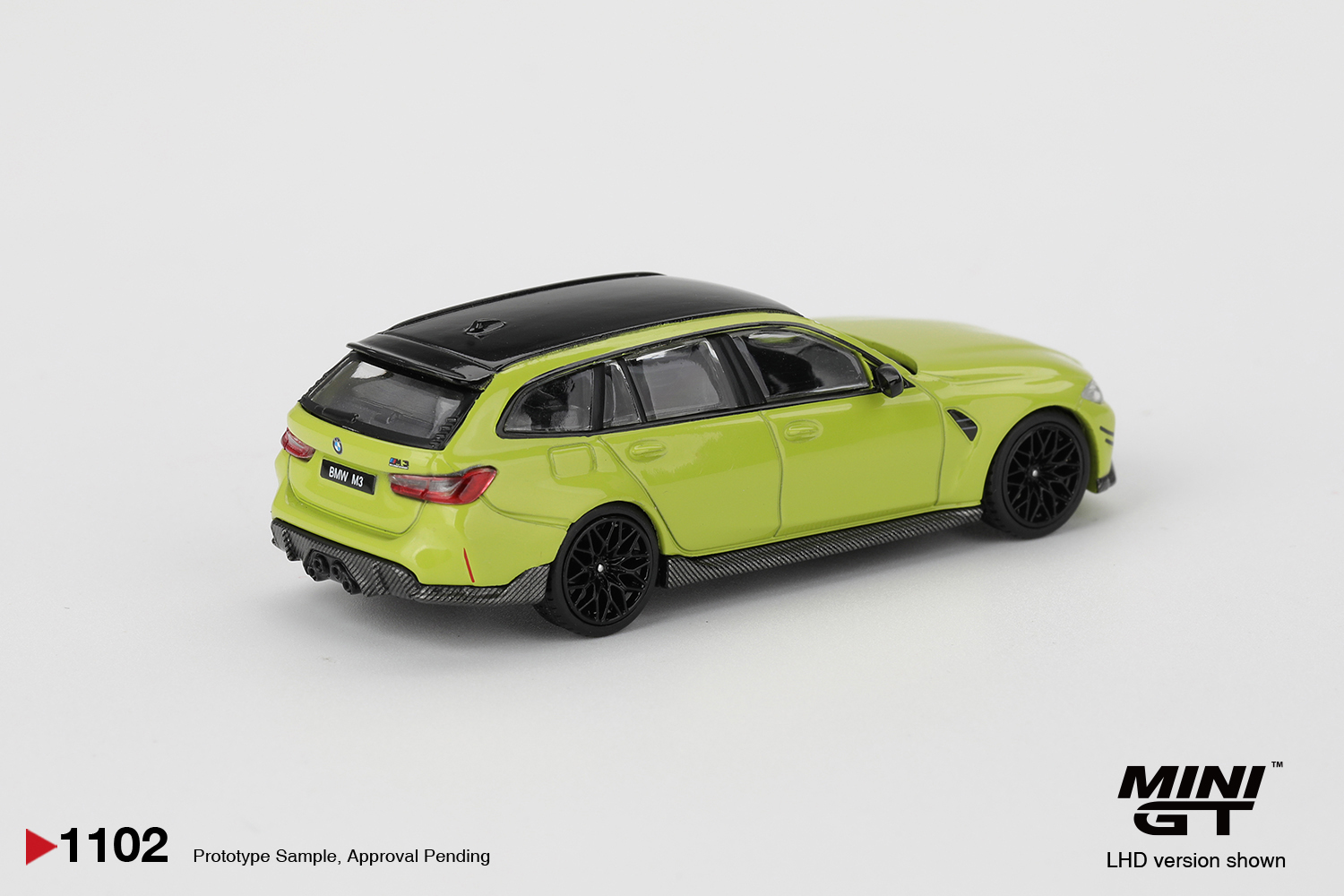 Mini GT 1/64 BMW M3 M Performance Touring Sao Paulo Yellow - MGT01102-R
