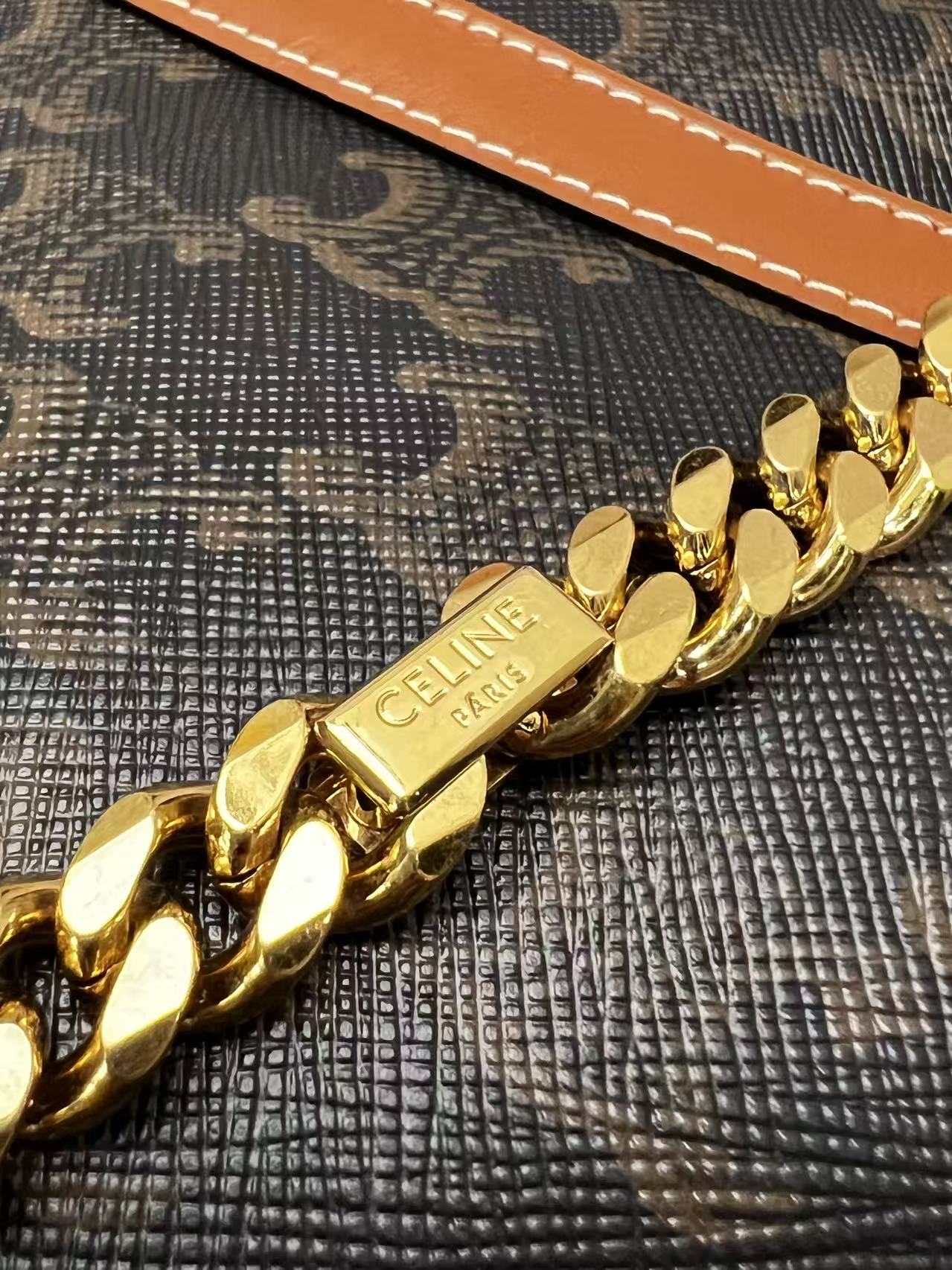 Celine Medium Patapans in Triomphe Canvas