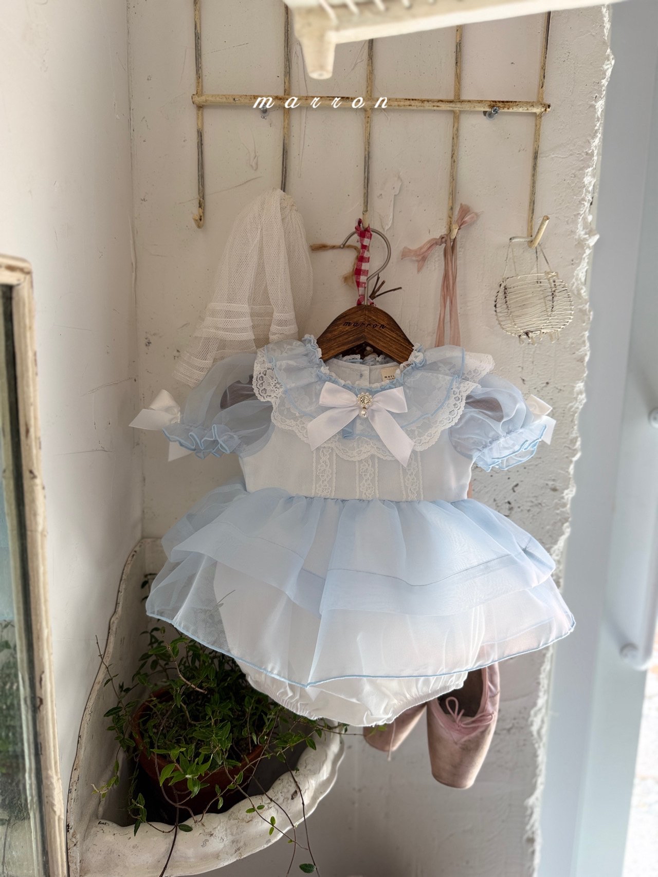 🇰🇷Marron 包屁(不含蝴蝶結領）