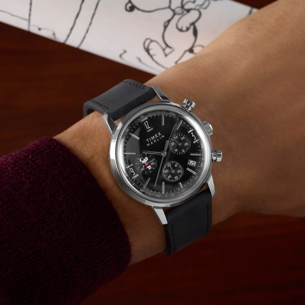 Timex x Peanuts Marlin Joe Cool 計時石英錶 TW2Y485