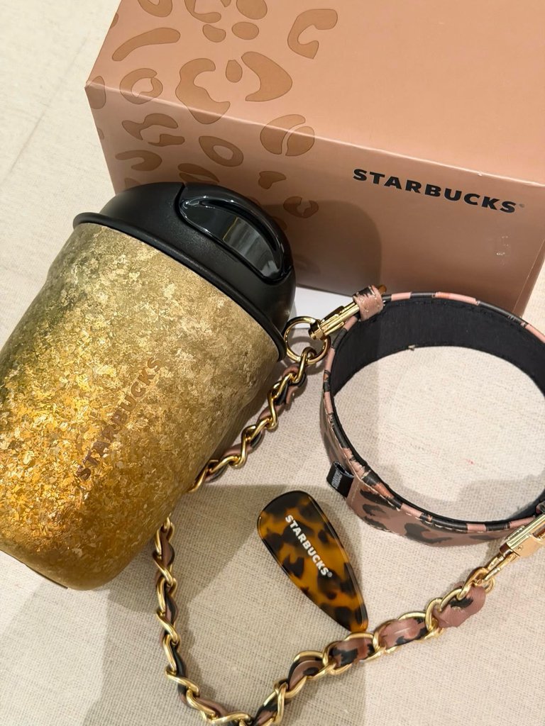 Starbucks新款豹紋系列