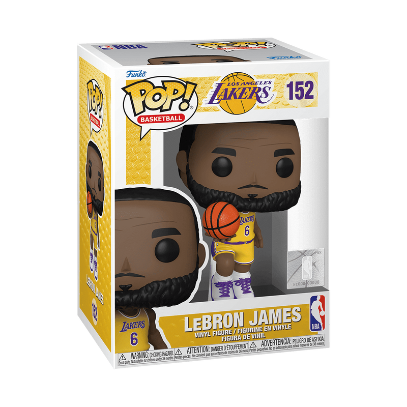 📦訂購 美國代購 Funko POP! NBA Lebron James in 6 Jersey Figure 洛杉磯湖人 模型