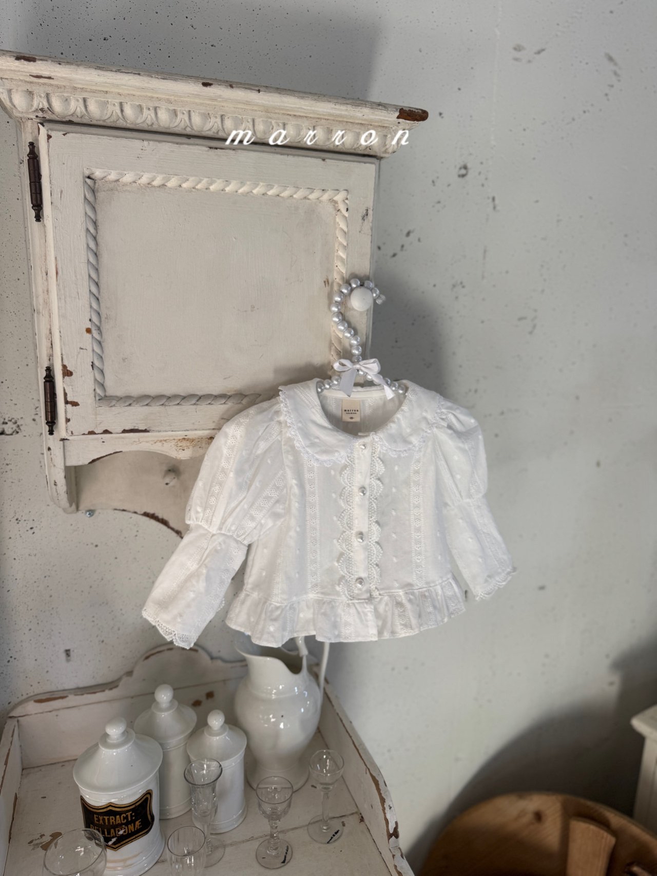 🇰🇷Marron blouse