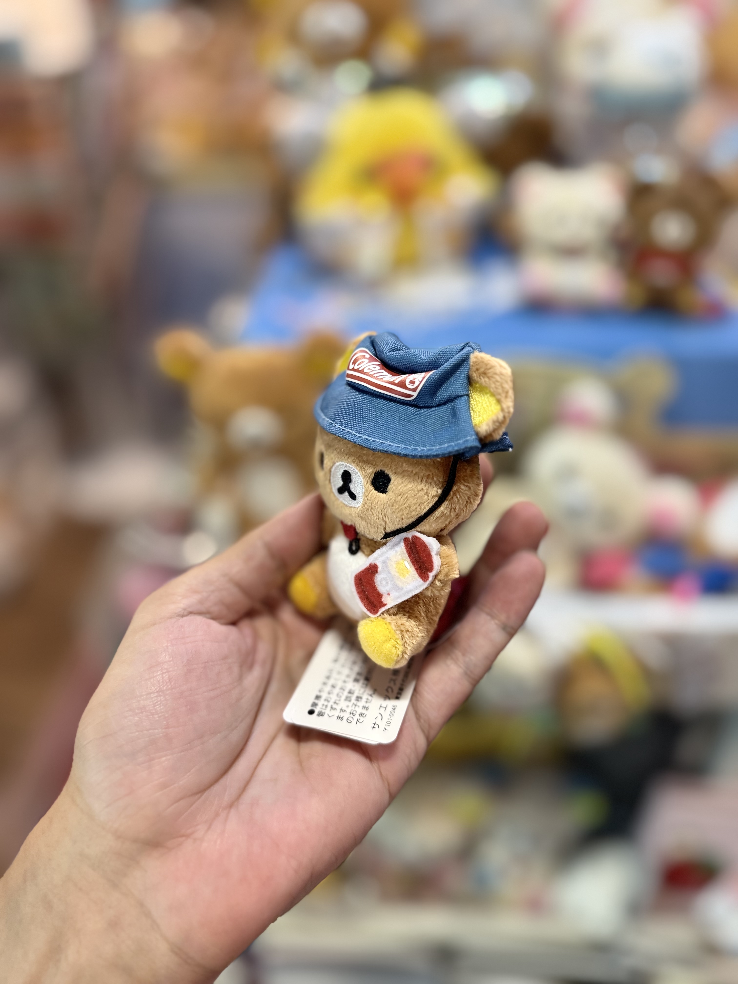 《現貨》全新日本專店限定 rilakkuma  x Coleman手玉公仔