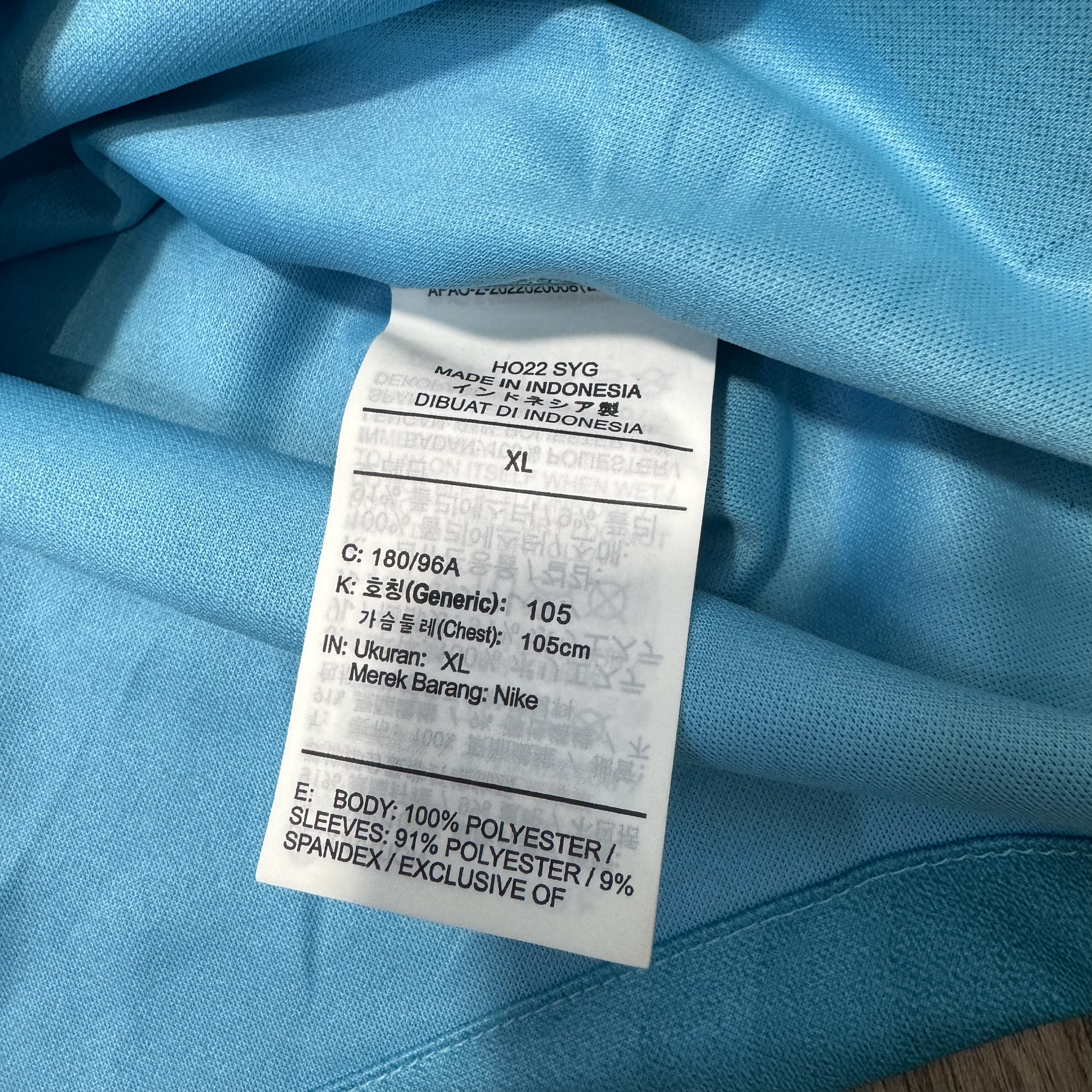 Hong Kong football team player issue gk shirt (Bnwt)