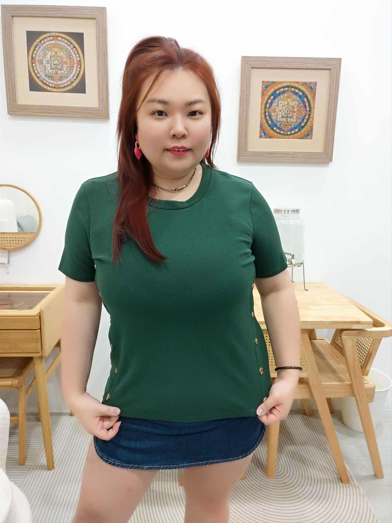 OTA09 KXG66-0234 双金排扣设计款上衣