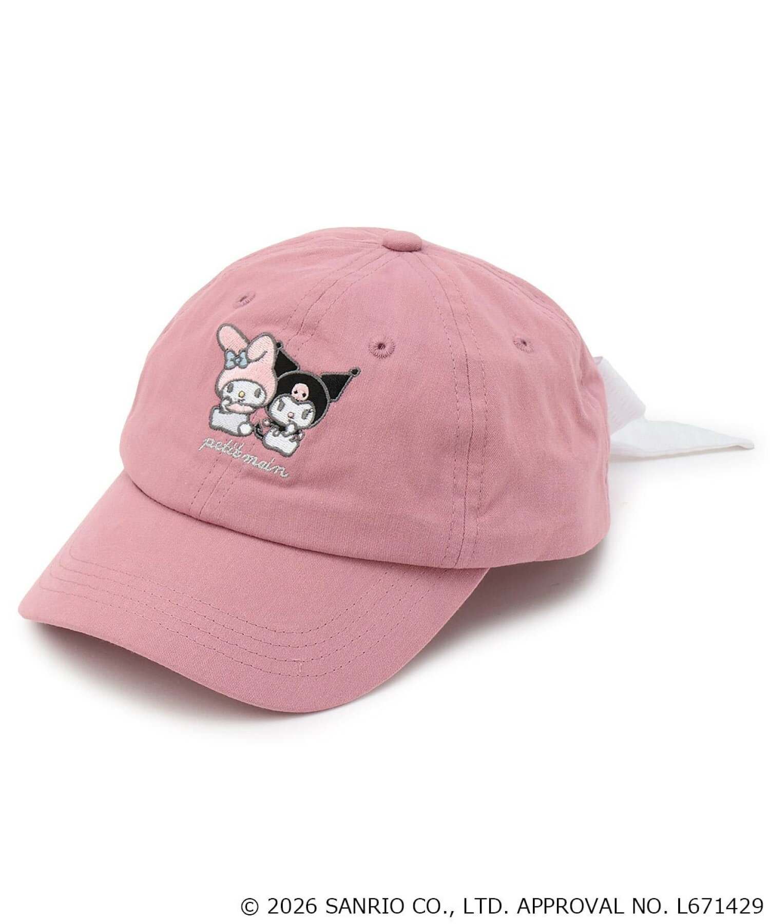 🆕【⭐訂購⭐】  🇯🇵日本直送 🌀#Sanrio 緞帶 刺繡 cap帽［3款選］🌀 [ELGA-0033][260806]