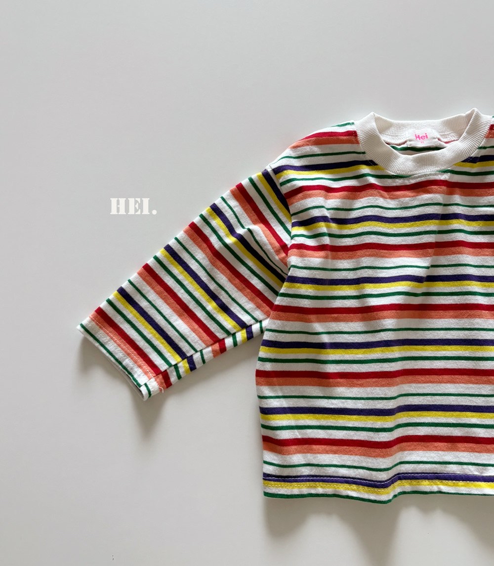 Hei | Multi-Stripe T-Shirt