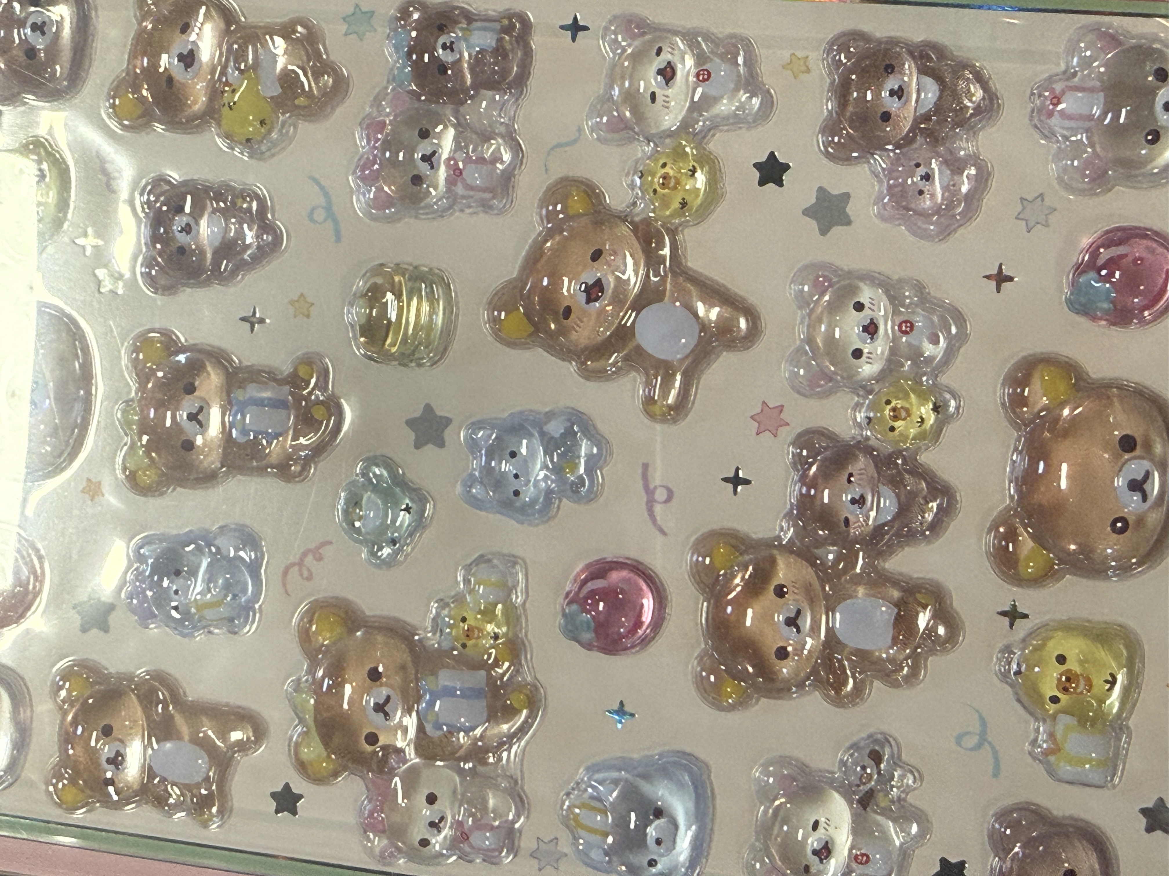 《現貨》全新Rilakkuma Bonbon Drop 立體貼紙
