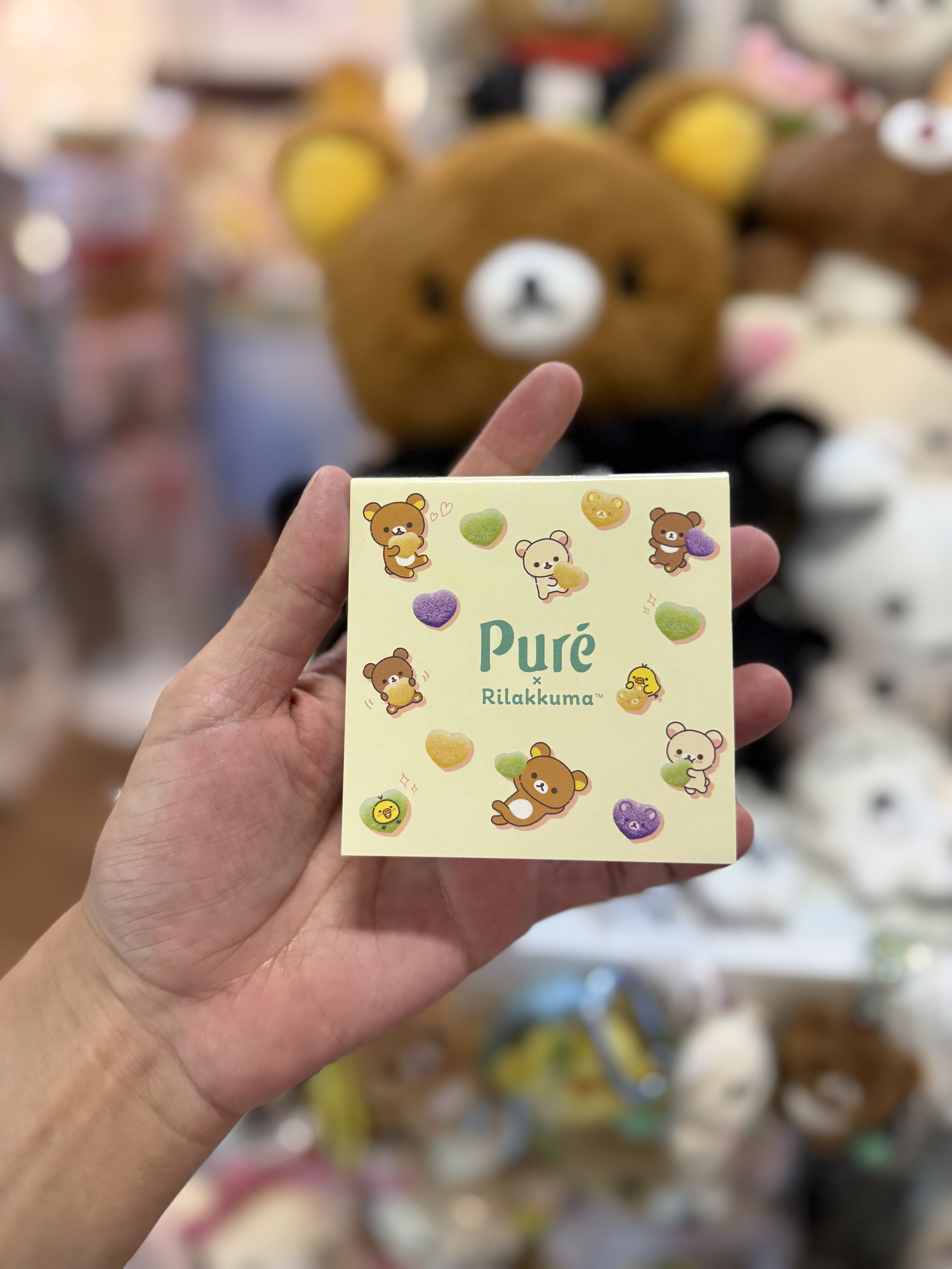 《現貨》全新loft 限定puregumi x rilakkuma memo