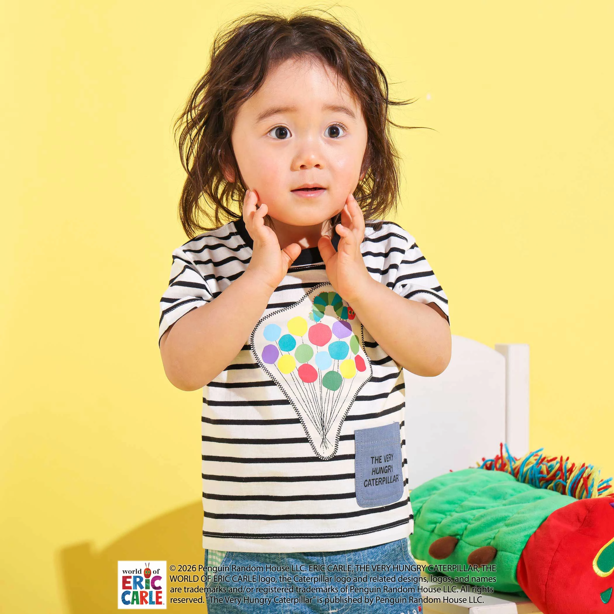 🆕【⭐訂購⭐】 🇯🇵日本直送 🌀SLAP SLIP x #theVeryHungryCaterpillar 短袖TEE［3款選］🌀[ELCA-0143][260404]