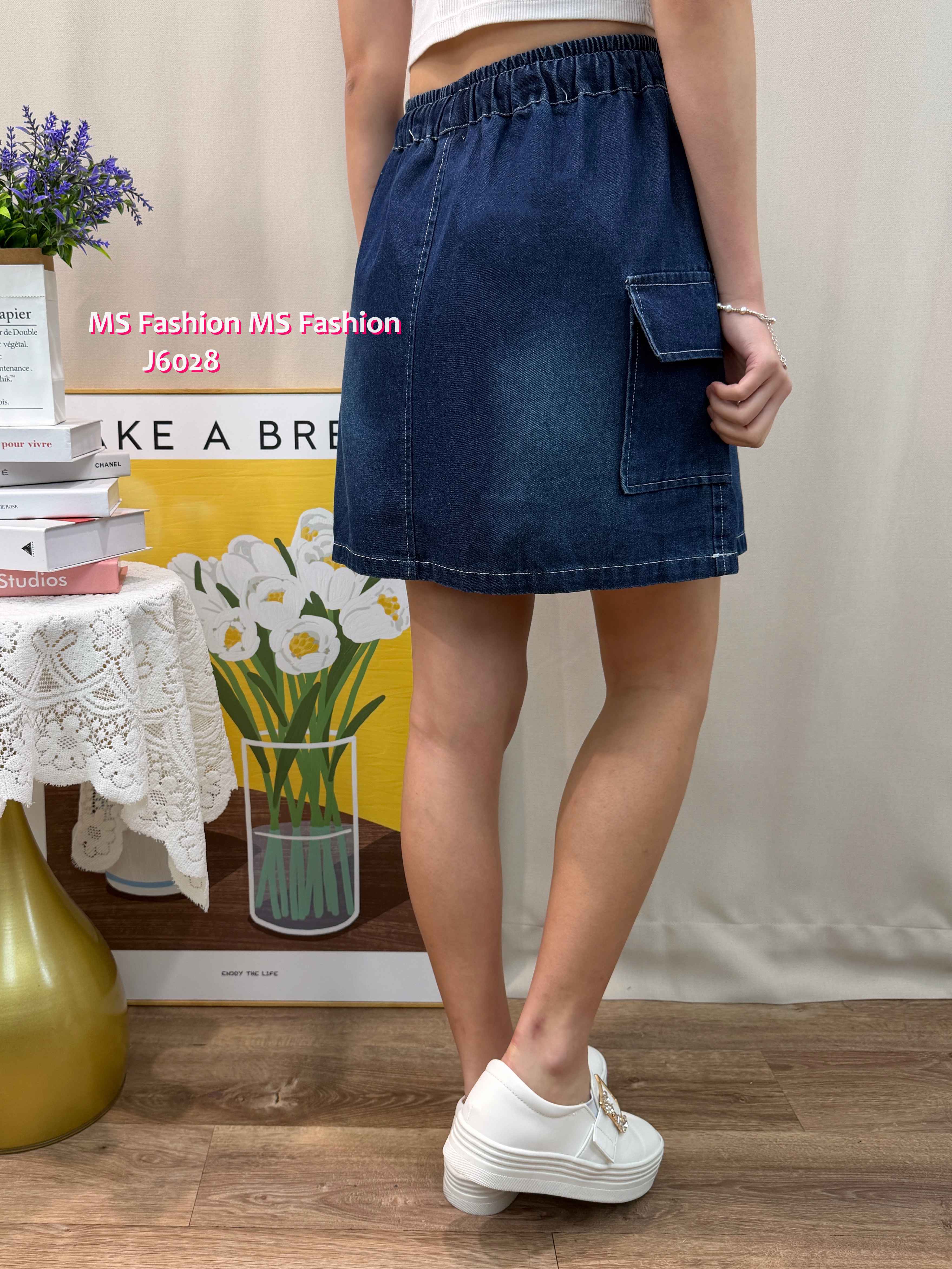 J6028 韓國🇰🇷靚色牛仔半裙