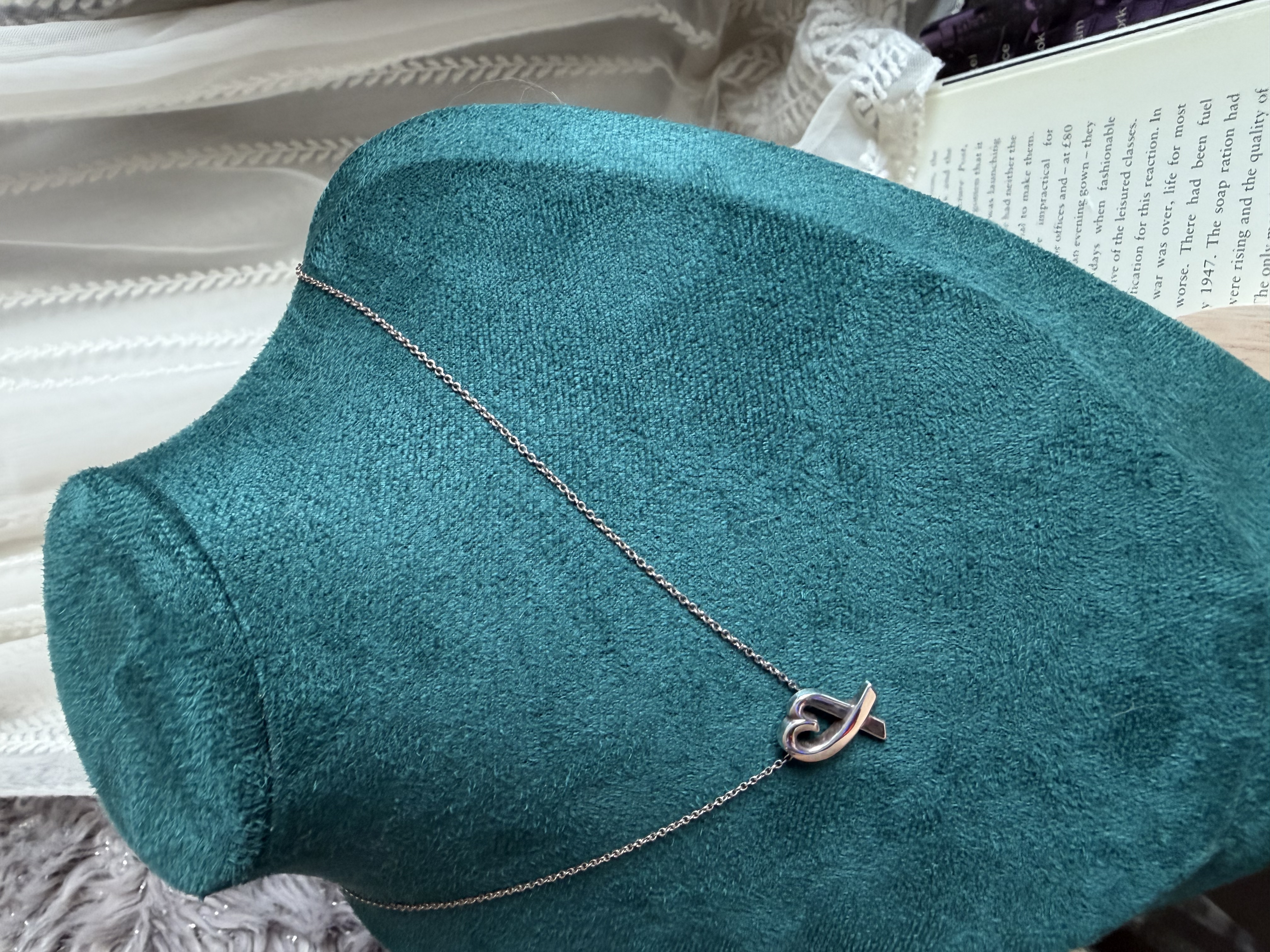 Paloma Picasso Loving Heart silver 925 necklace 