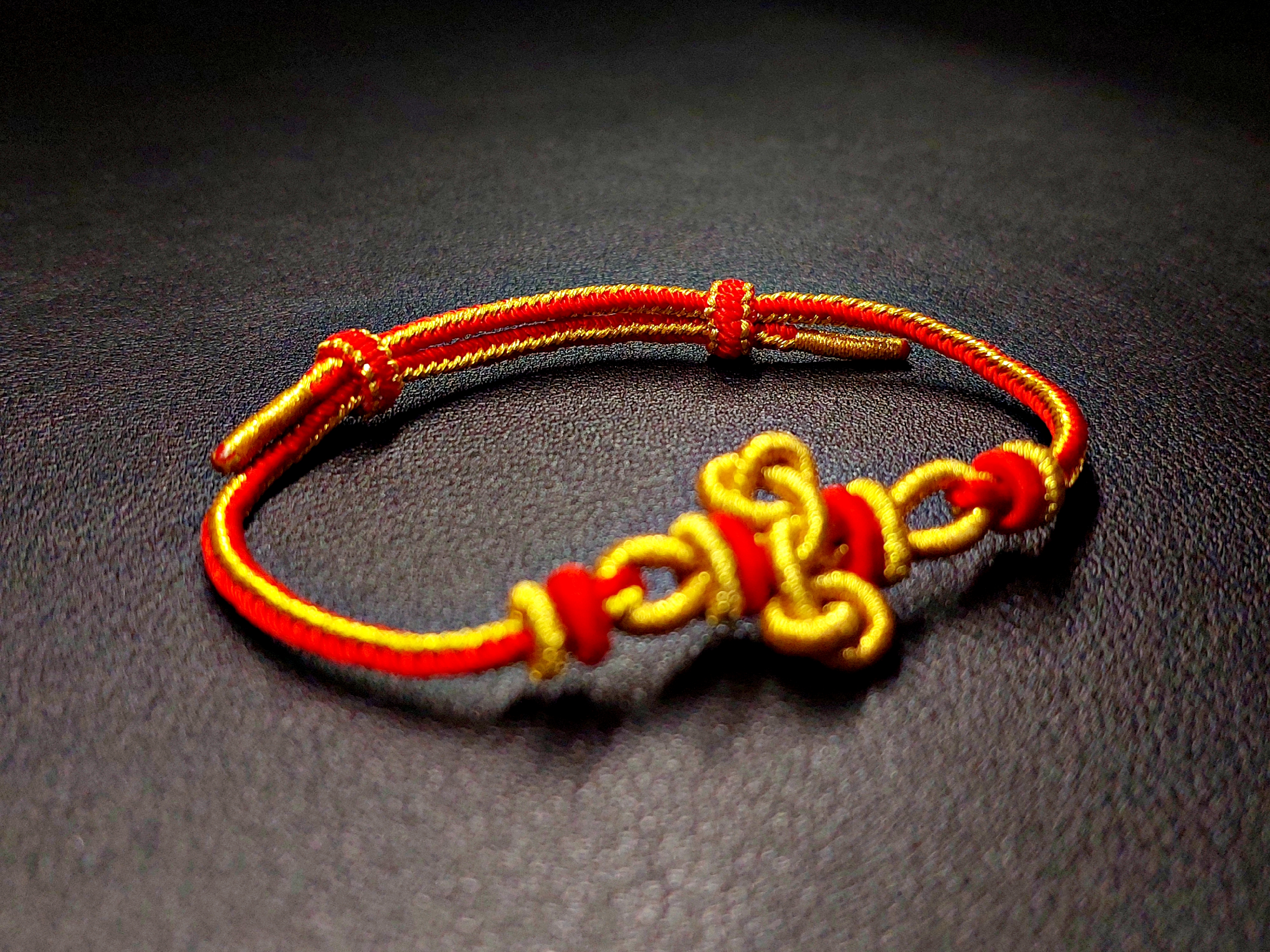 升遷升學。文昌結手繩（含開光）