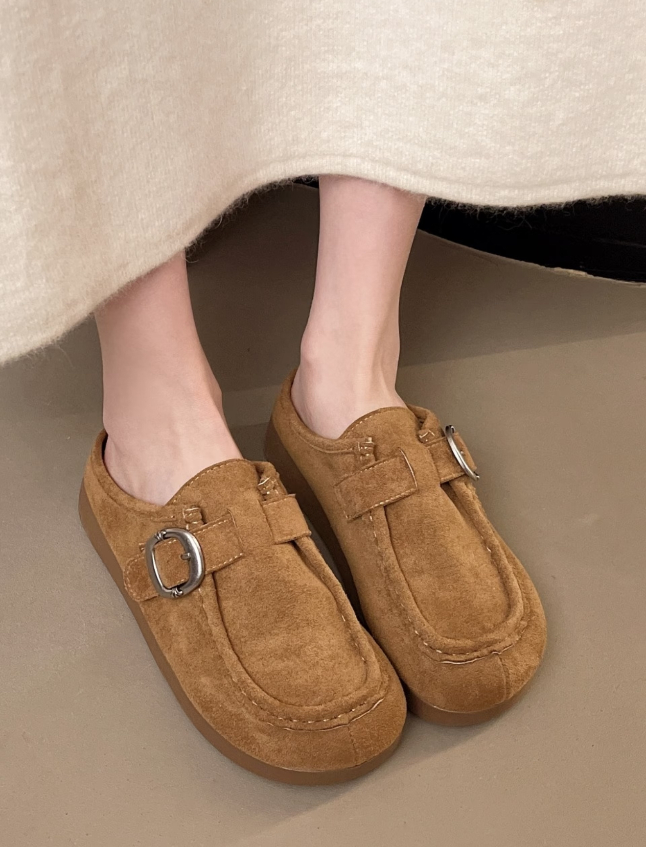 TW04 懒人勃肯半拖鞋