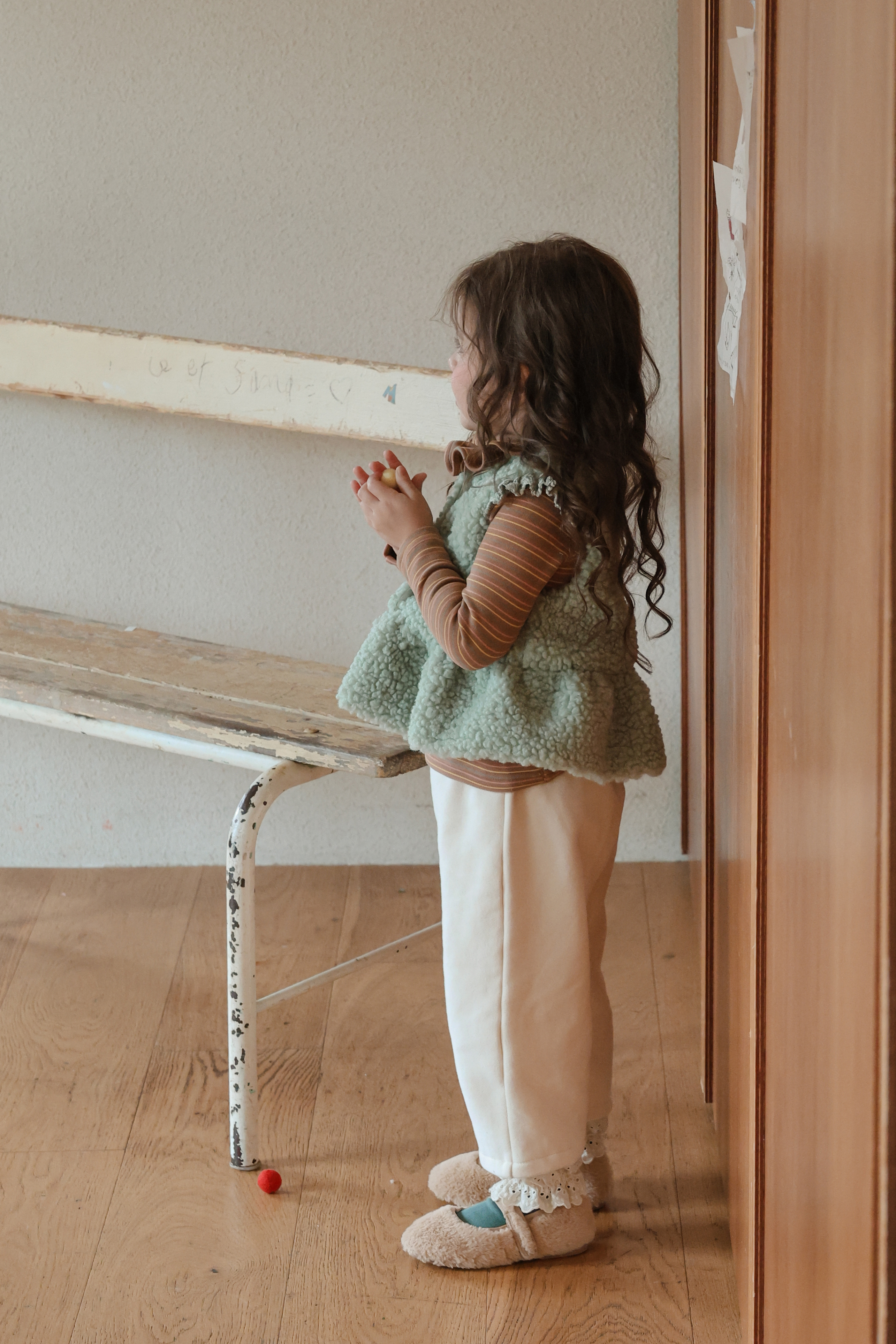 FLO | Pposong fur vest Green