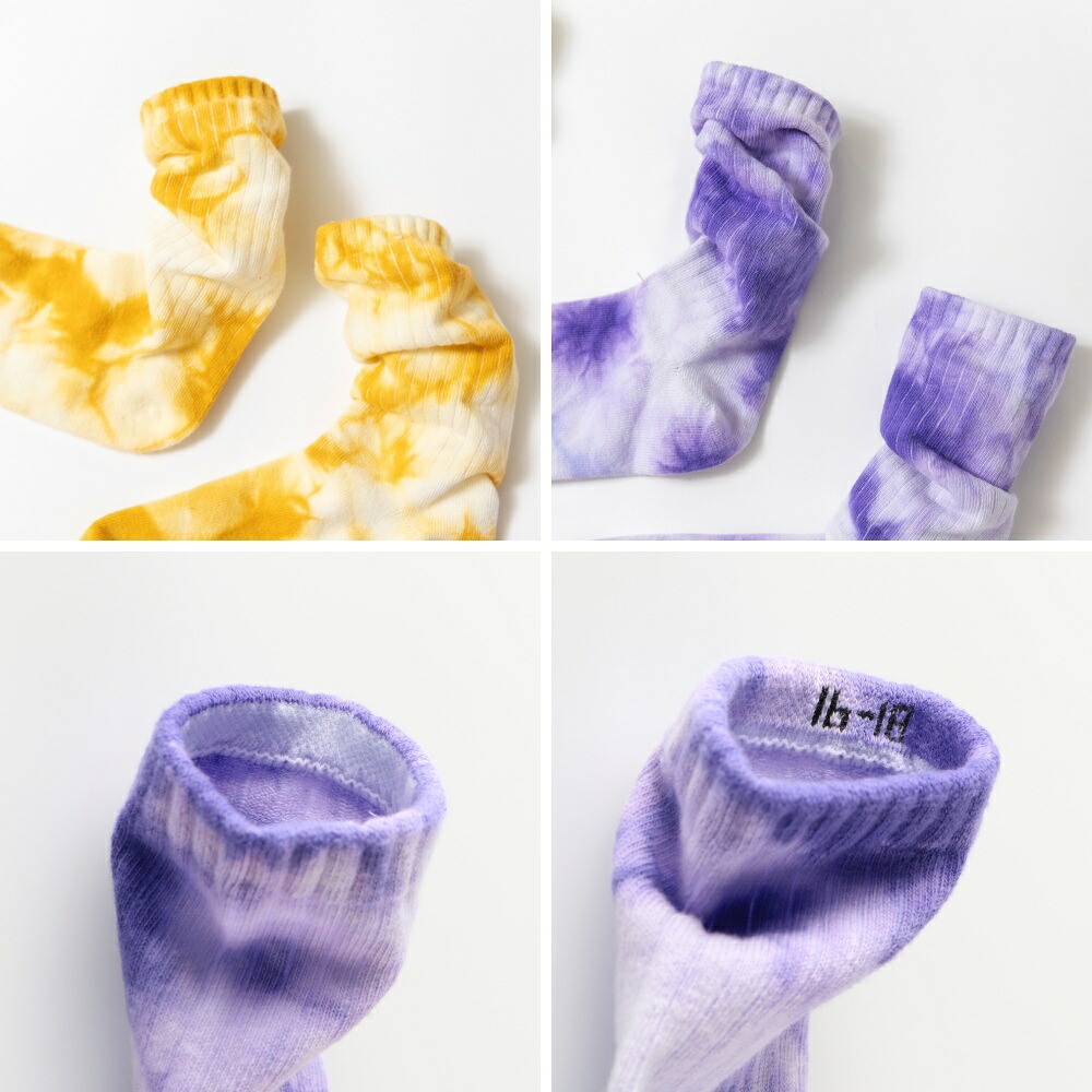 🆕【⭐訂購⭐】🇯🇵日本直送🌀紮染襪子套裝(一套2對)［2款選］🌀[ELBA-0186][260326]