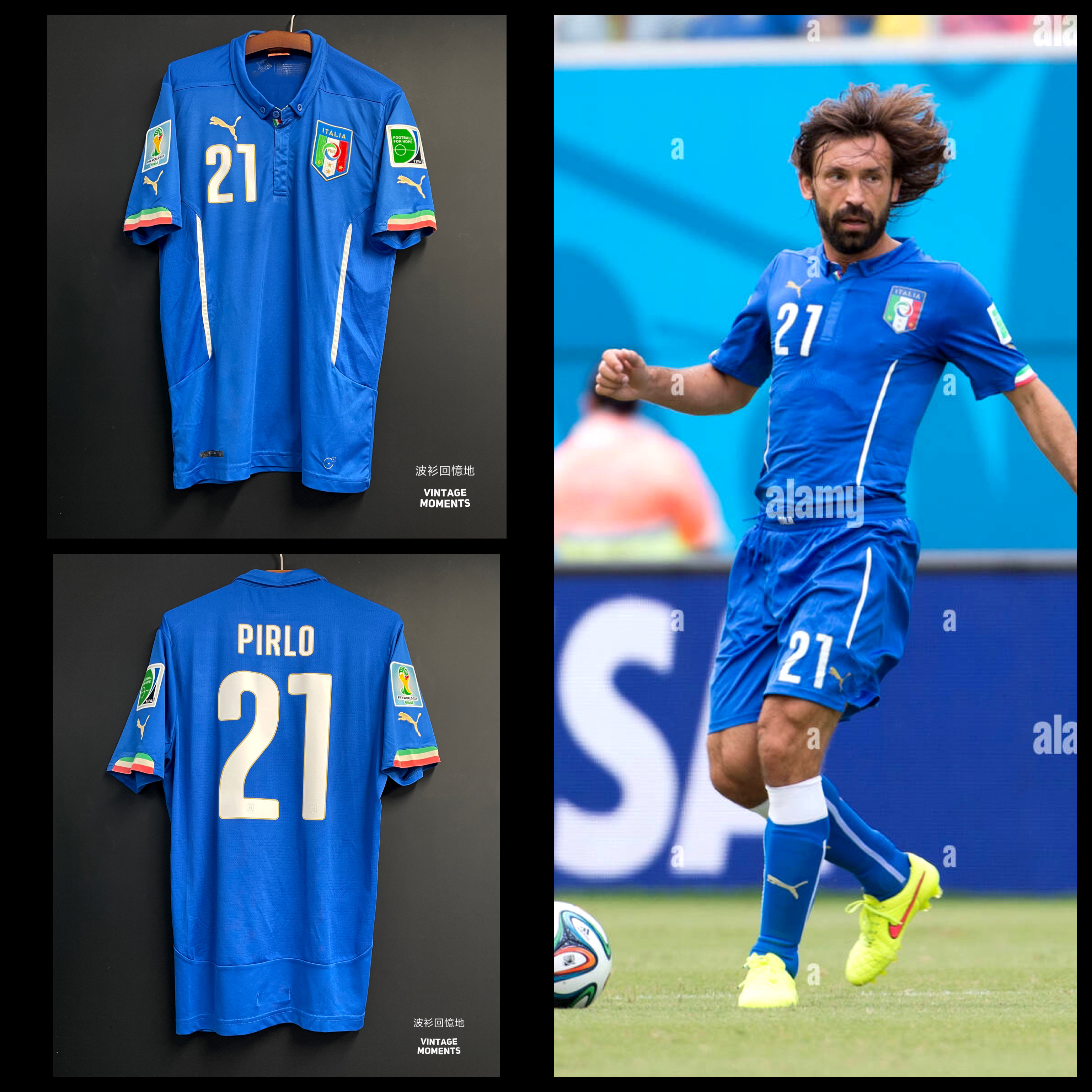 意大利2014主場 派路 ITALY HOME SHIRT PIRLO