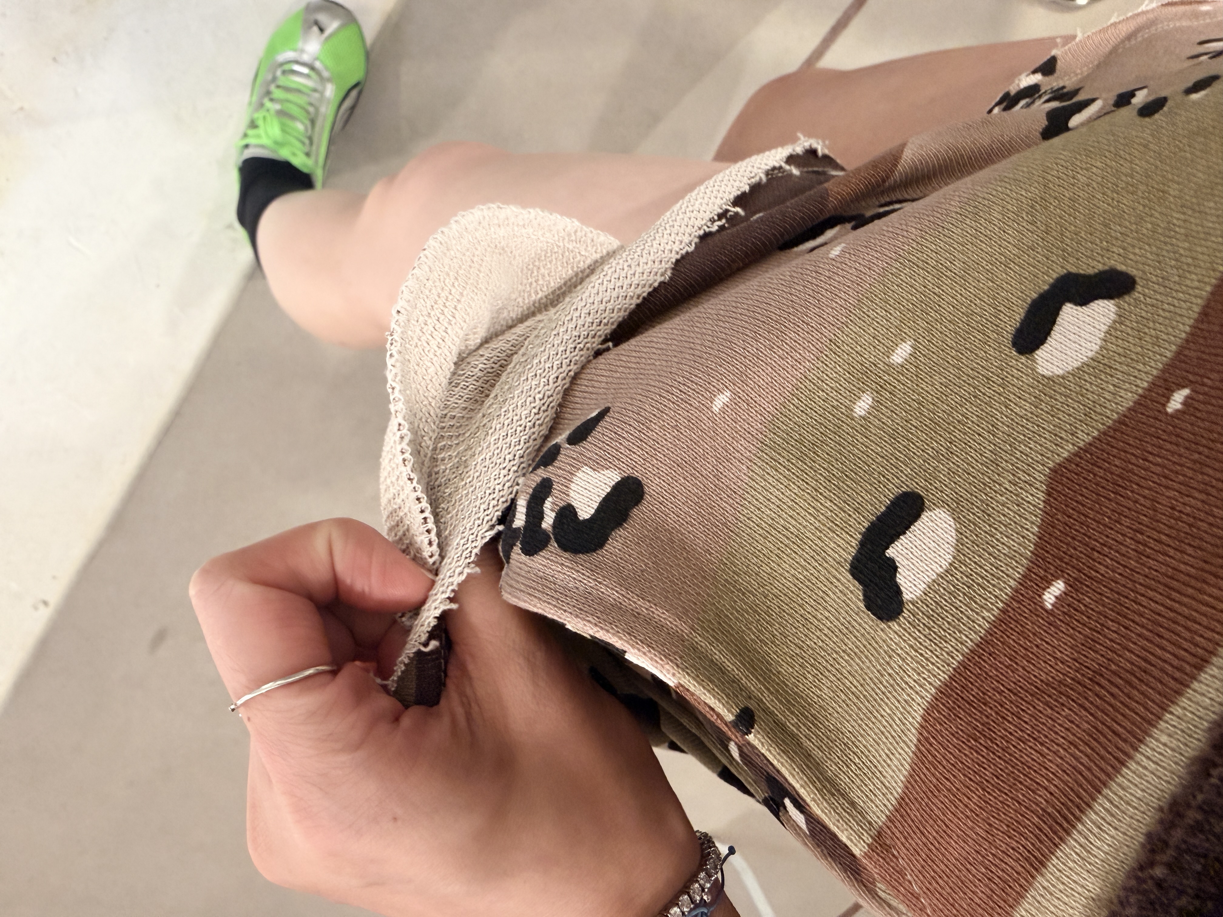 Printed shorts