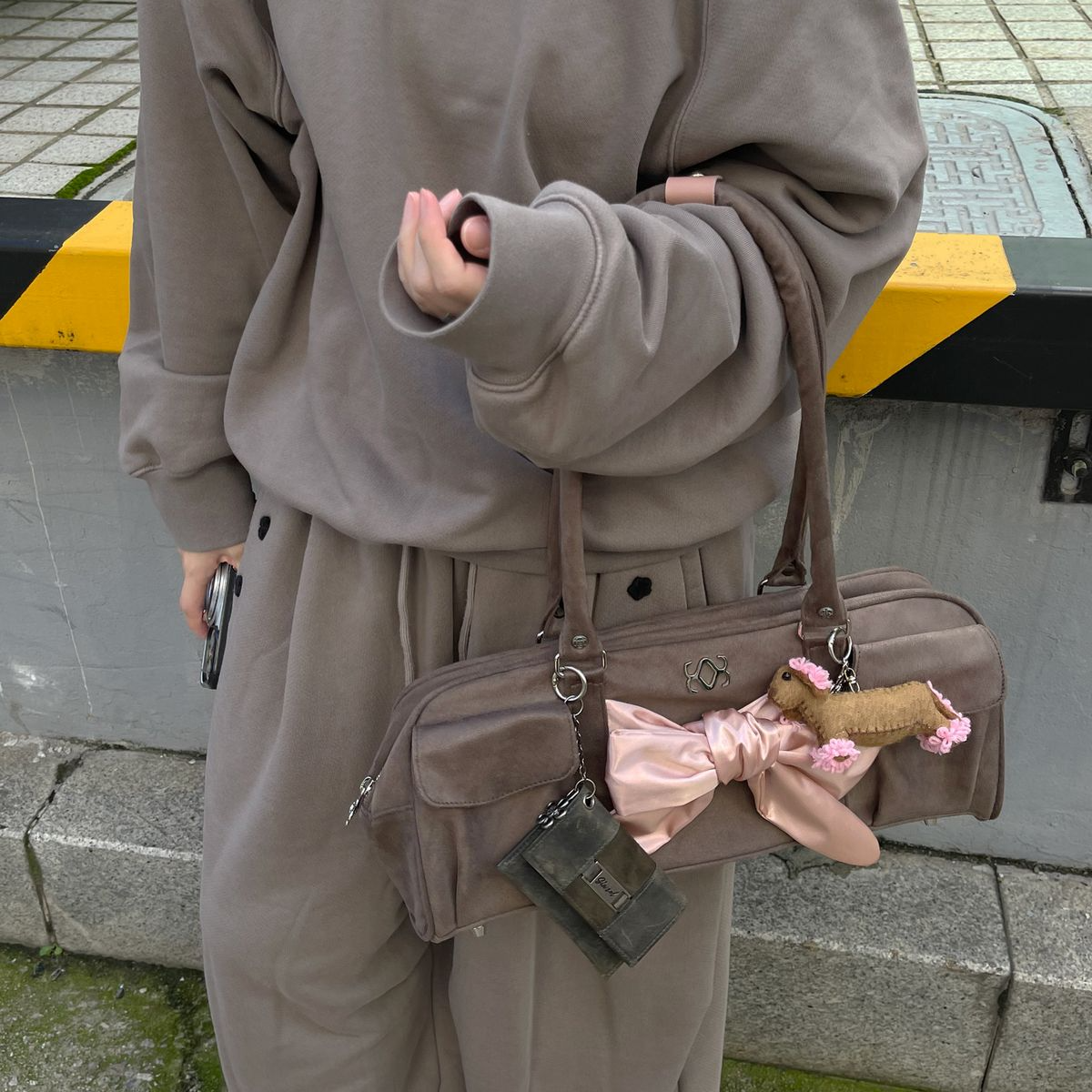 [Siweol107] Bow Pottie Bag (3種)