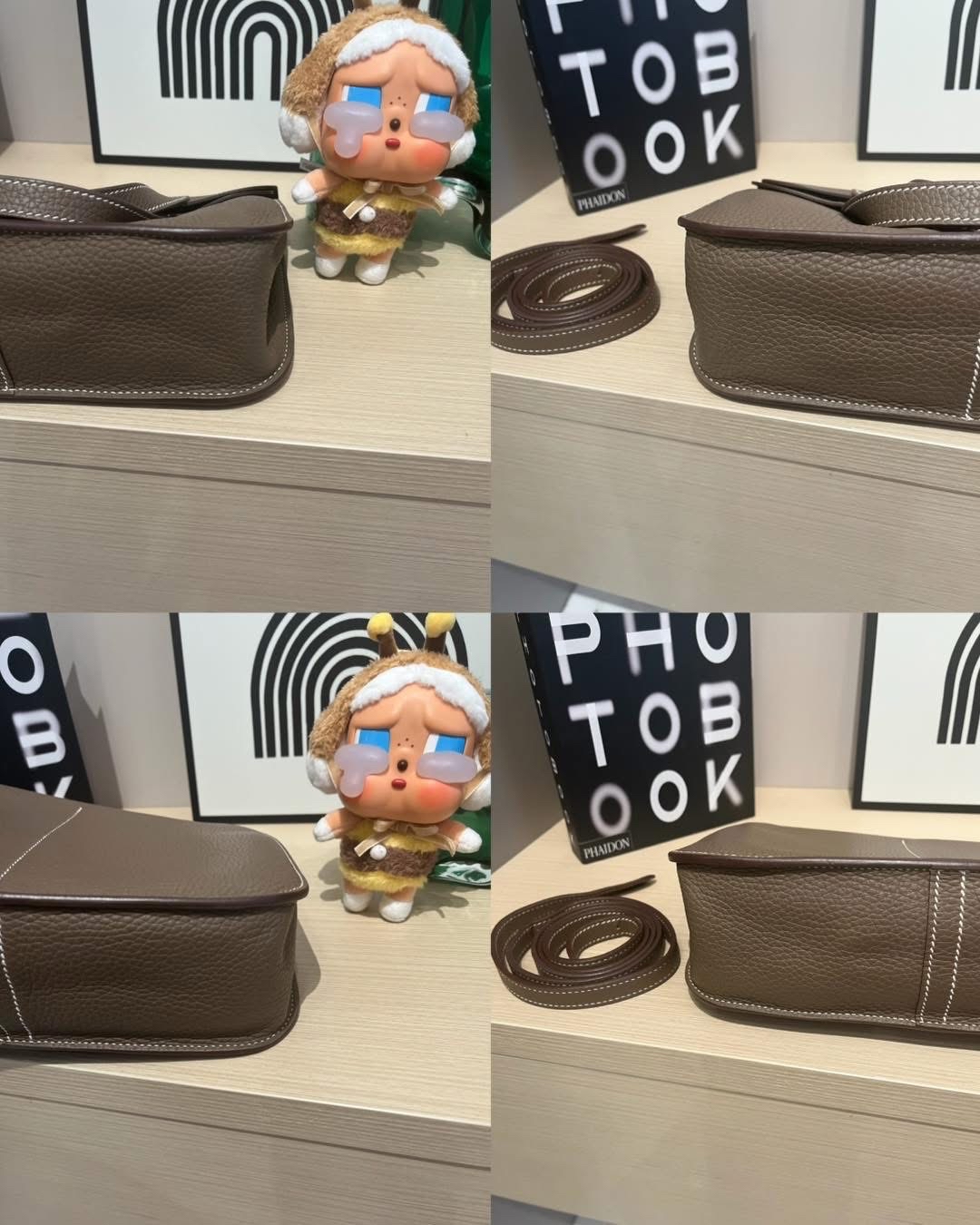 Hermes Halzan 25,STAMP Z 大象灰 100%Authentic,95%New✅dust bag