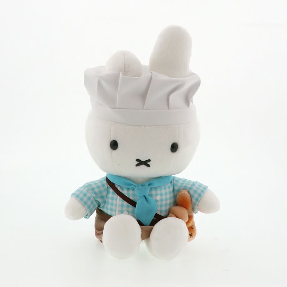 Miffy Kitchen限定 烤麵包師毛絨公仔
