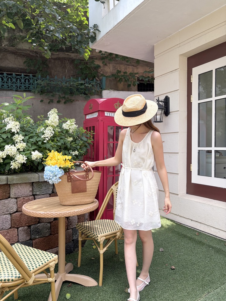 Fleur Embroidered Dress