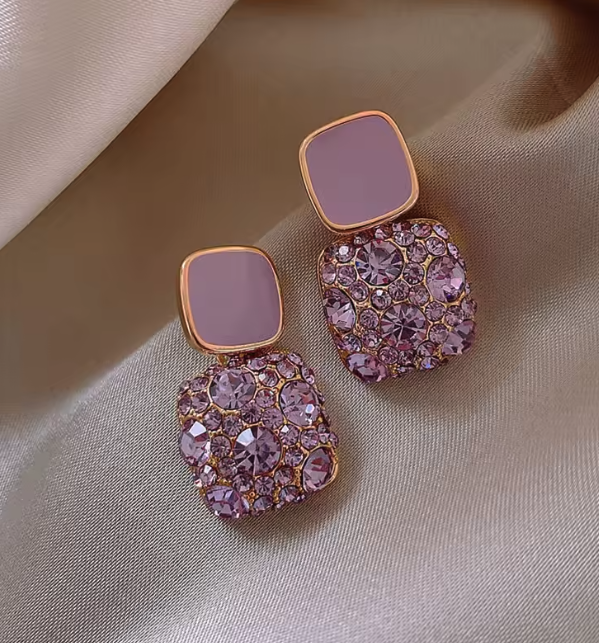 Crystal Drop Earrings