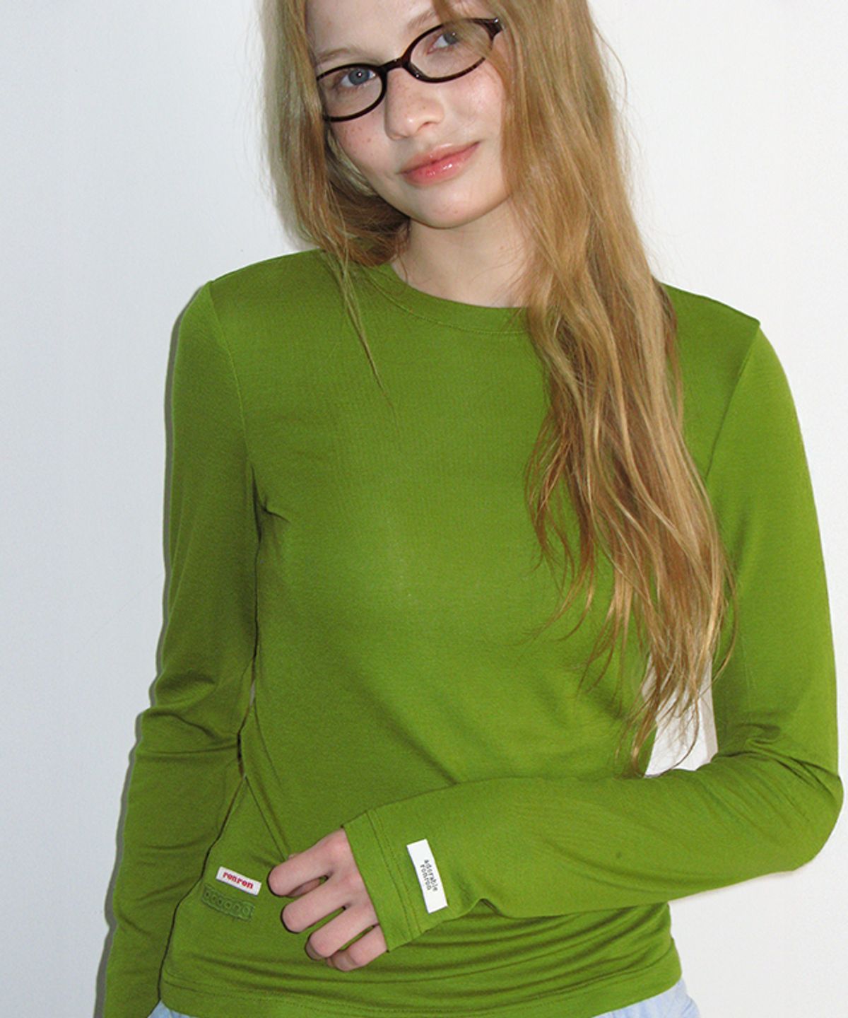 🇰🇷訂購｜ronron 26｜[SET] SOFT MINI LABEL LONG SLEEVE 9色 