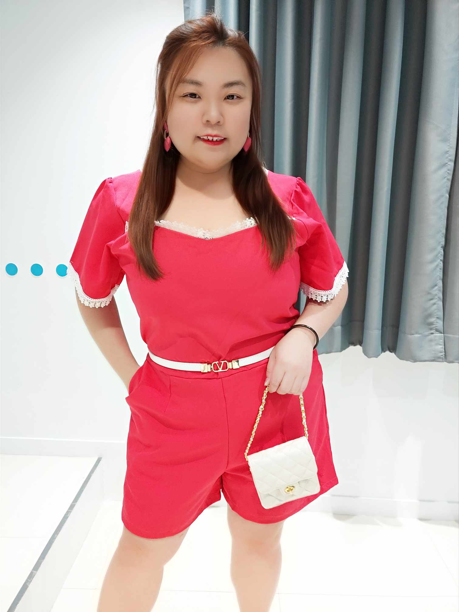 ENA05 TMD10 蕾丝边连体裤