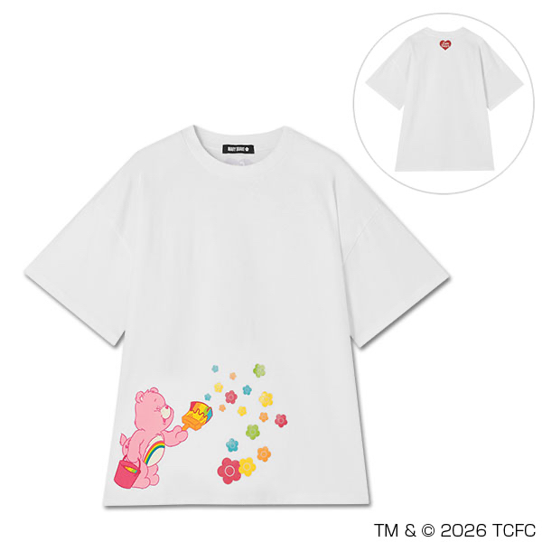 🎀【預訂】MARY QUANT x Care Bears Painted Big T-Shirt W