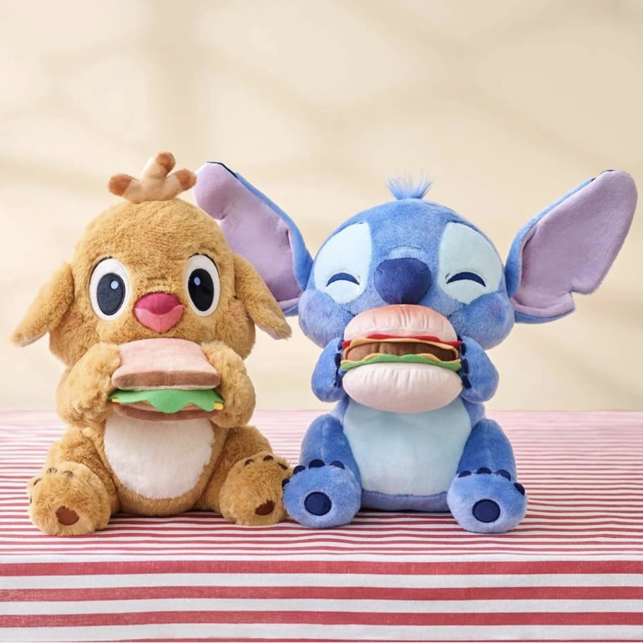 Disney Plush Toy Lilo & Stitch MOGUMOGU