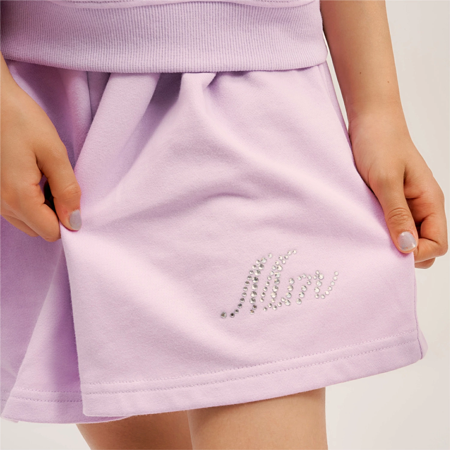 🆕【⭐訂購⭐】🇯🇵日本直送 🌀MINIMAL水鑽Logo單肩Tee+褲 套裝［3款選］🌀[ELFA-0138][260717]